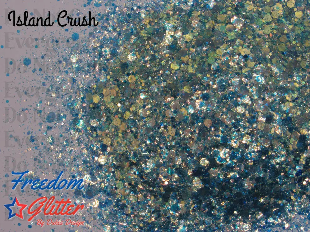 Island Crush (High Sparkle Iridescent Glitter)