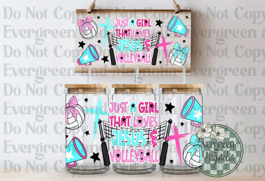 Jesus and volleyball