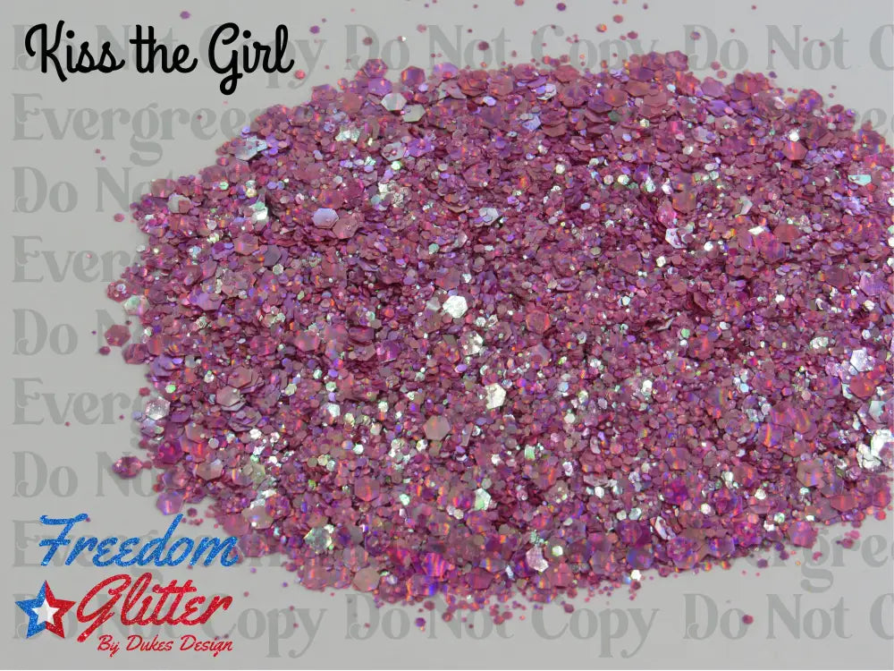 Kiss the Girl (Hologram Glitter)