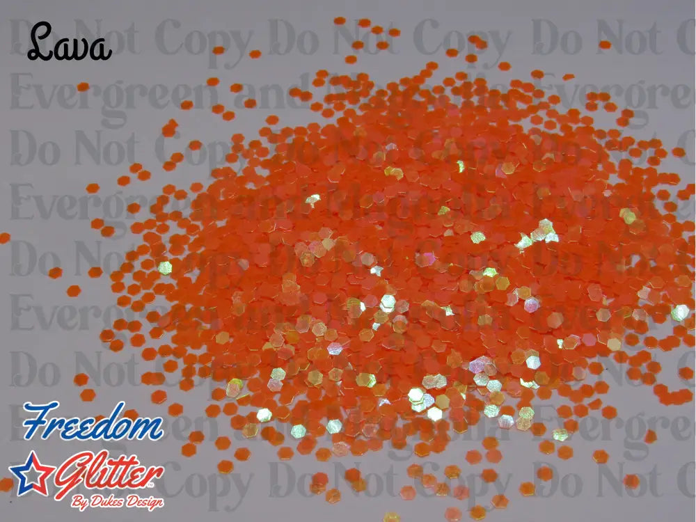 Lava (Glow Glitter)