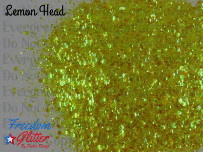 Lemon Head (Iridescent Glitter)