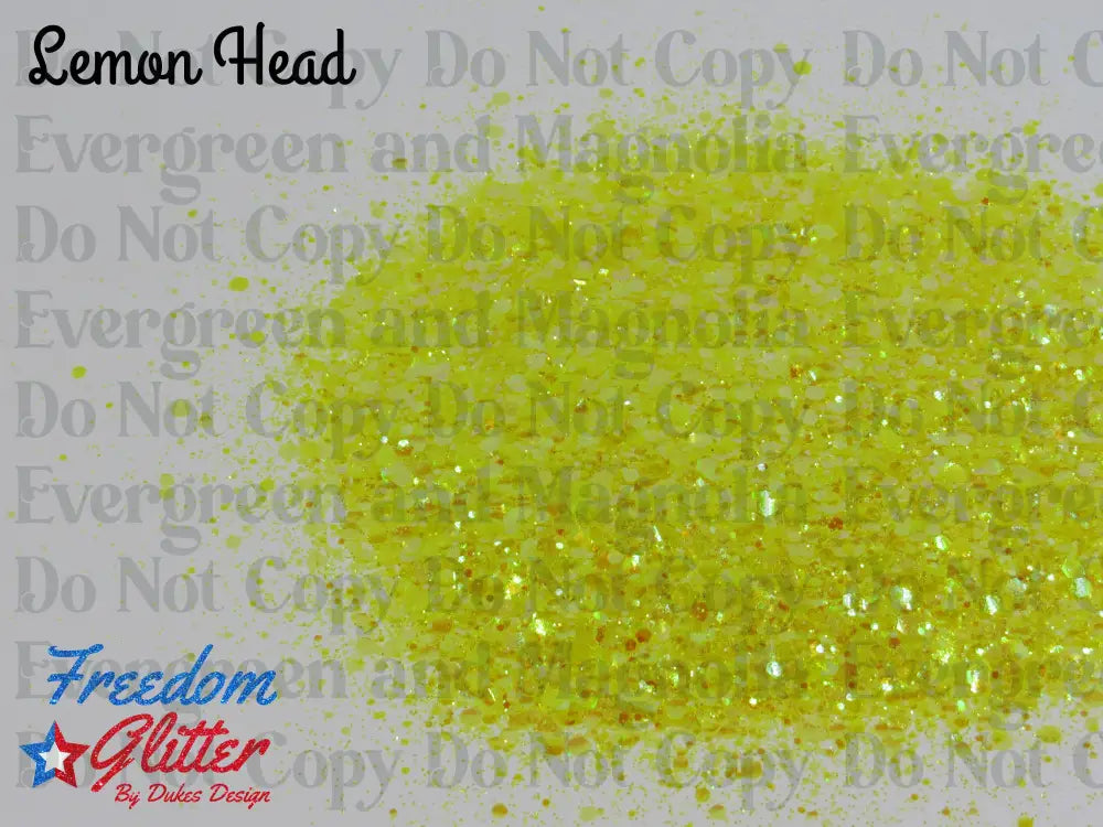 Lemon Head (Iridescent Glitter)