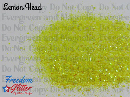 Lemon Head (Iridescent Glitter)