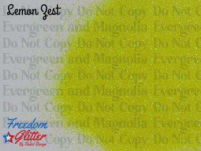 Lemon Zest (Iridescent Glitter)