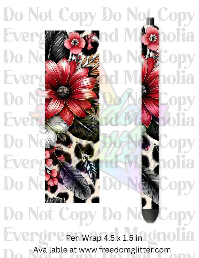 Leopard Daisies (Printed Vinyl)