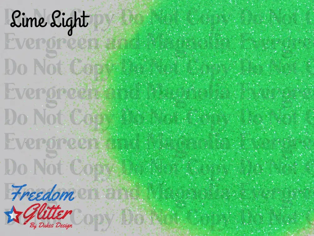 Lime Light (Iridescent Glitter)