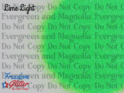 Lime Light (Iridescent Glitter)