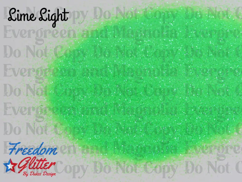 Lime Light (Iridescent Glitter)