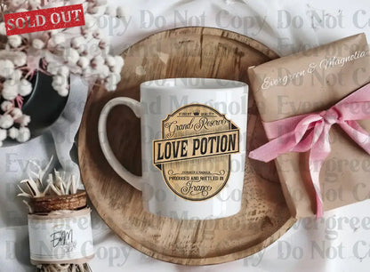 Wizard Potions & Poisons Labels 3 inch / Love Potion Decal