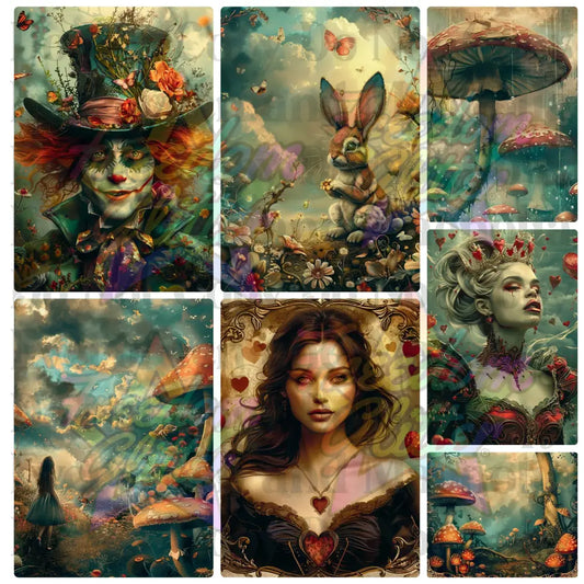 Mixed Image Sheet - Alice 8 (Printed Vinyl)