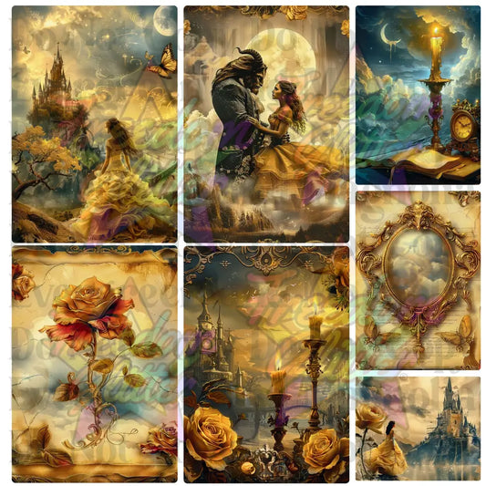 Mixed Image Sheet - Belle of the Ball 2 (Printed Vinyl)