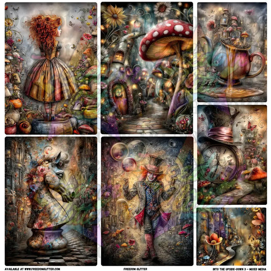 Mixed Image Sheet - Into The Upside-Down 3 (Printed Vinyl)