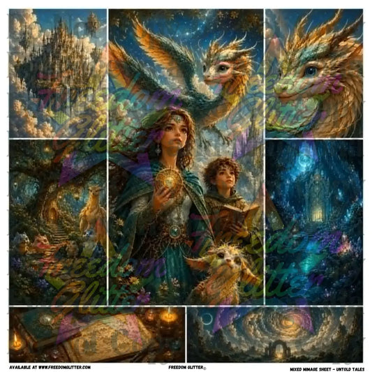 Mixed Image Sheet - Untold Tales (Printed Vinyl)