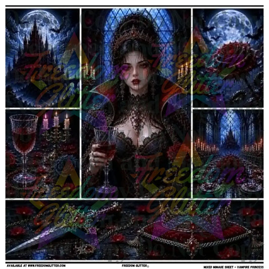Mixed Image Sheet - Vampire Princess (Printed Vinyl)