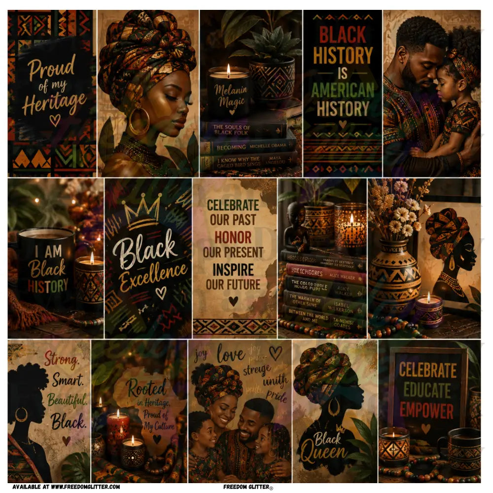 Mixed Image - African American Heritage 1 (Printed Vinyl)