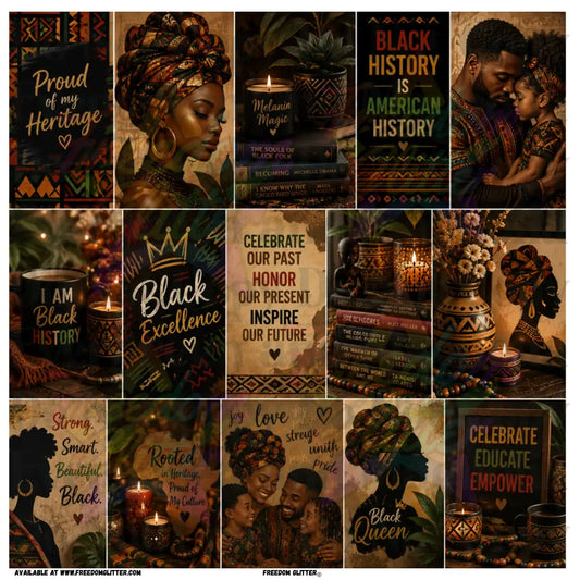 Mixed Image - African American Heritage 1 (Printed Vinyl)