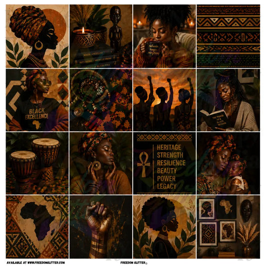 Mixed Image - African American Heritage 2 (Printed Vinyl)