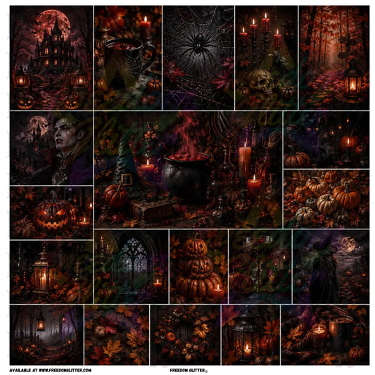Mixed Image - All Things Halloween & Fall (Printed Vinyl)