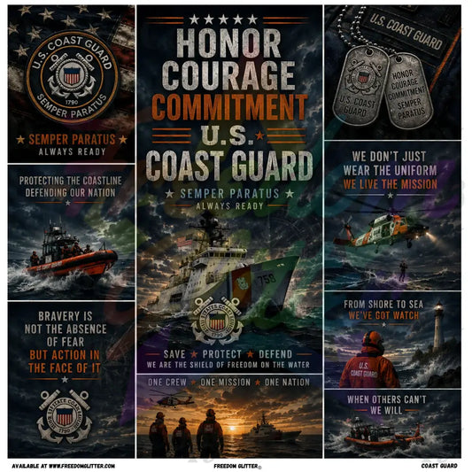 Mixed Image - Coast Guard (Printed Vinyl)