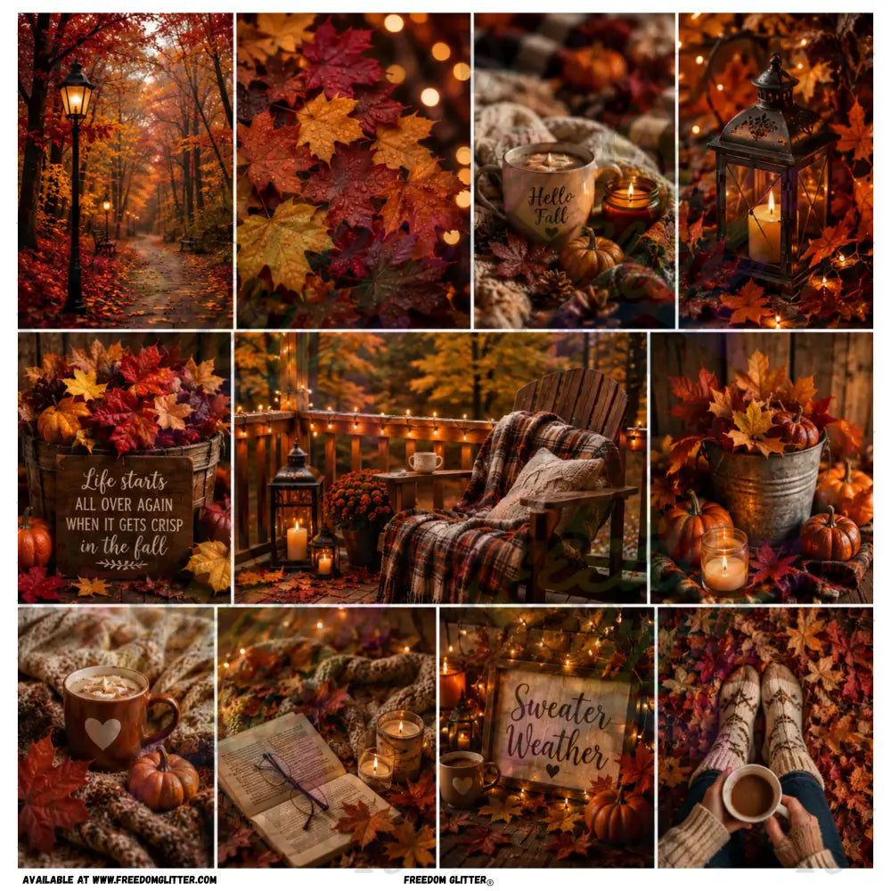 Mixed Image - Cozy Fall 2 (Printed Vinyl)