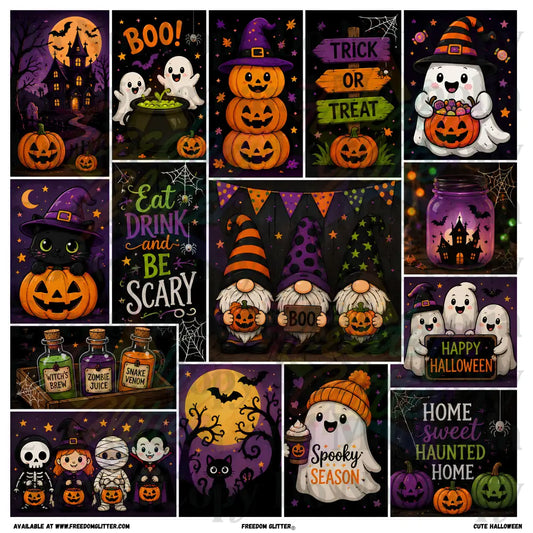 Mixed Image - Cute Halloween (Printed Vinyl)