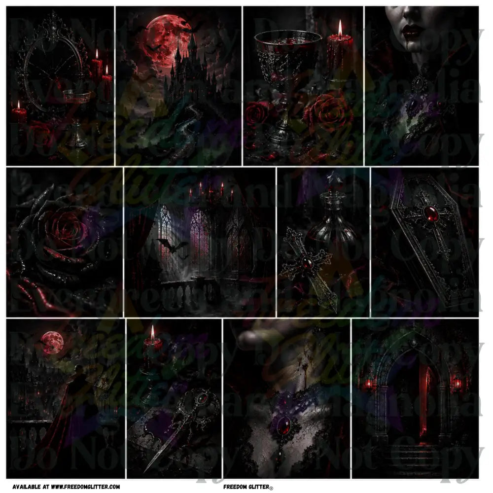 Mixed Image - Dark Vampires 1 (Printed Vinyl)