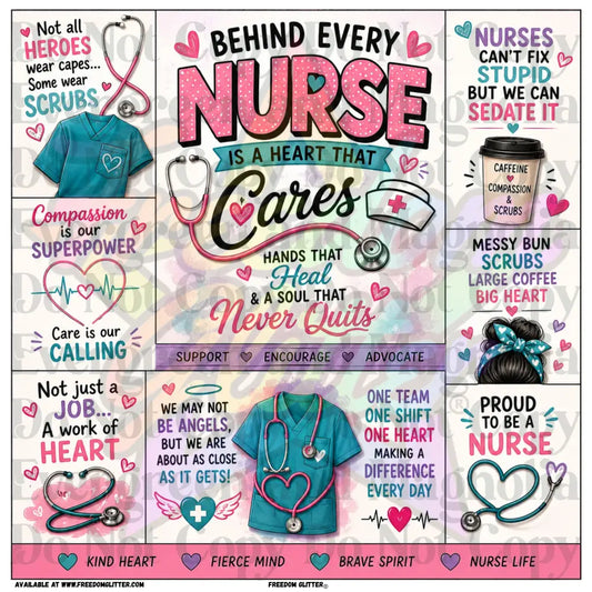 Mixed Image - Nurse (Printed Vinyl)