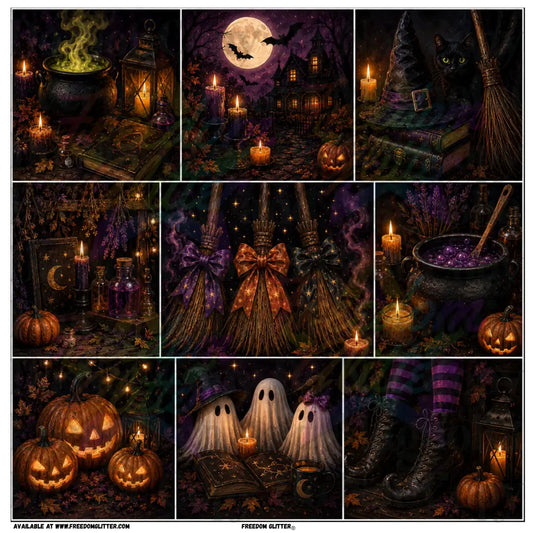 Mixed Image - Spooky Halloween 1 (Printed Vinyl)