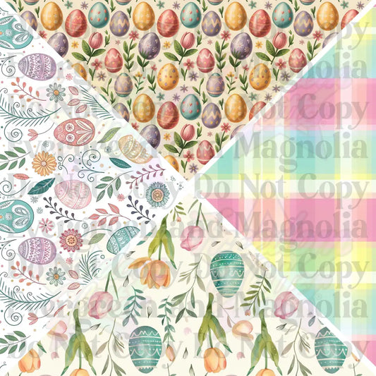 Mixed Triangles - Easter 1 (Printed Vinyl)