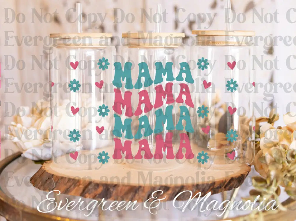 Mama 1 UV DTF print