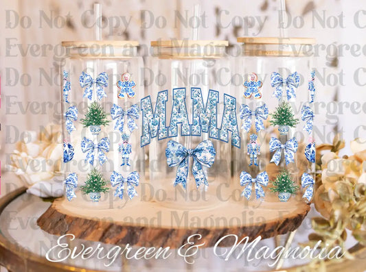 Mama Blue Nutcracker