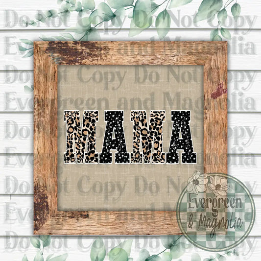 Mama Leopard Polka Dots