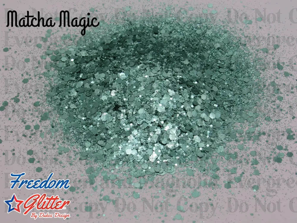 Matcha Magic (Matte Metallic Glitter)