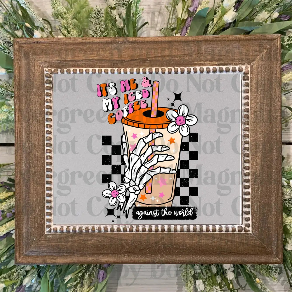 _Me_And_My_Iced_Coffee_Skellie_Hand