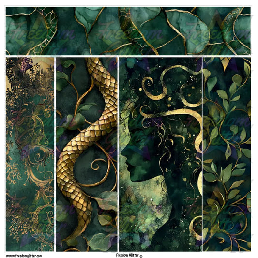 Mixed Image Sheet - Medusa 1 (Printed Vinyl)
