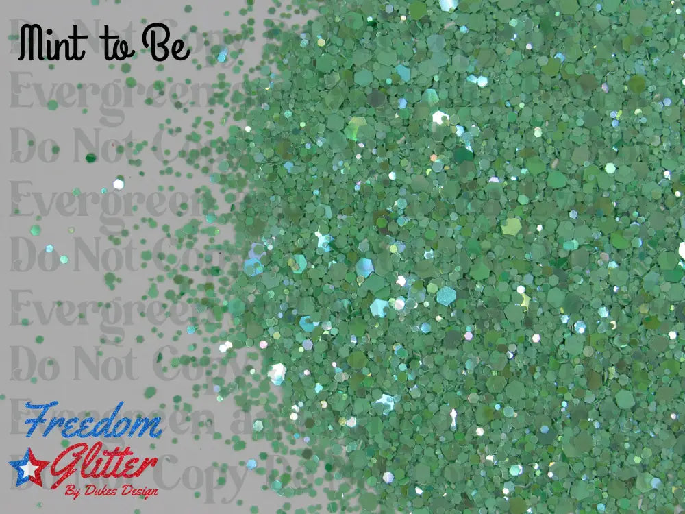 Mint To Be (Pearl Iridescent Glitter)