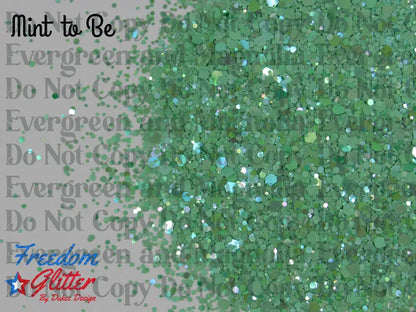 Mint To Be (Pearl Iridescent Glitter)