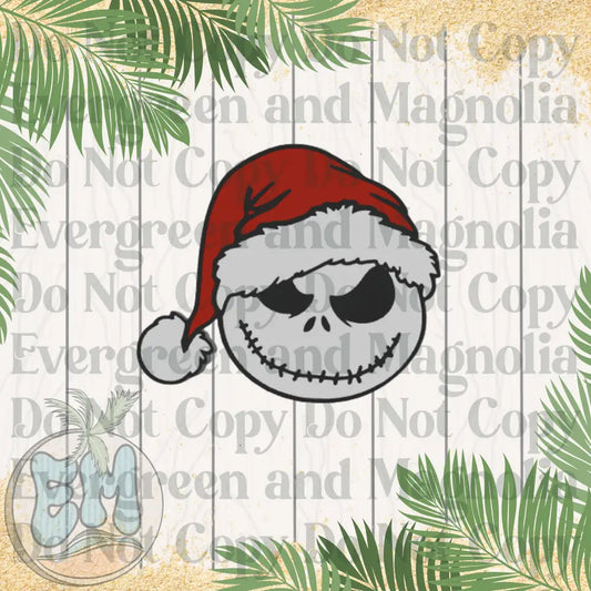 Santa skelly face