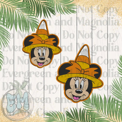 Candy corn witch mouse