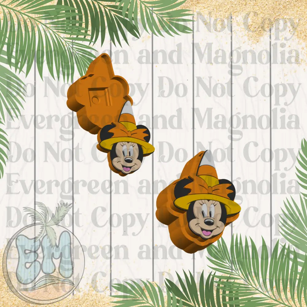 Candy corn witch mouse