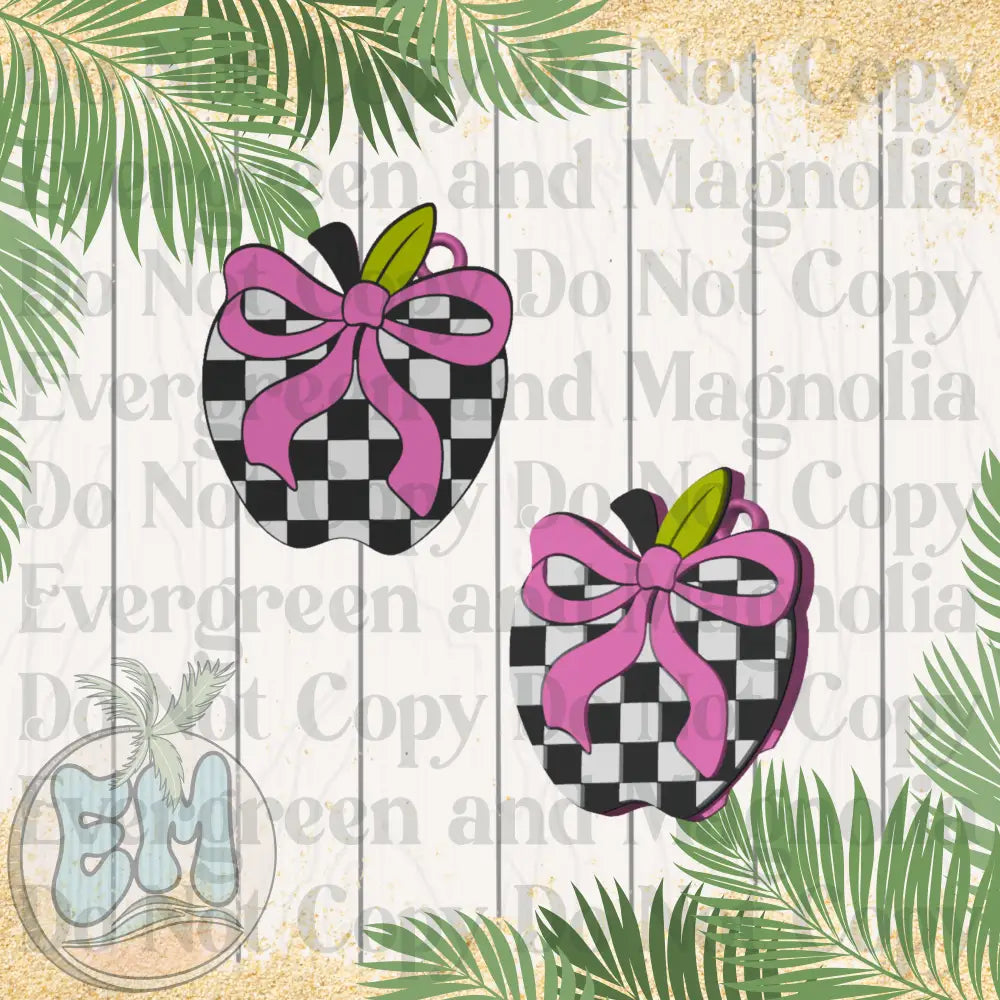 Coquette checkered apples