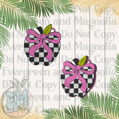 Coquette checkered apples