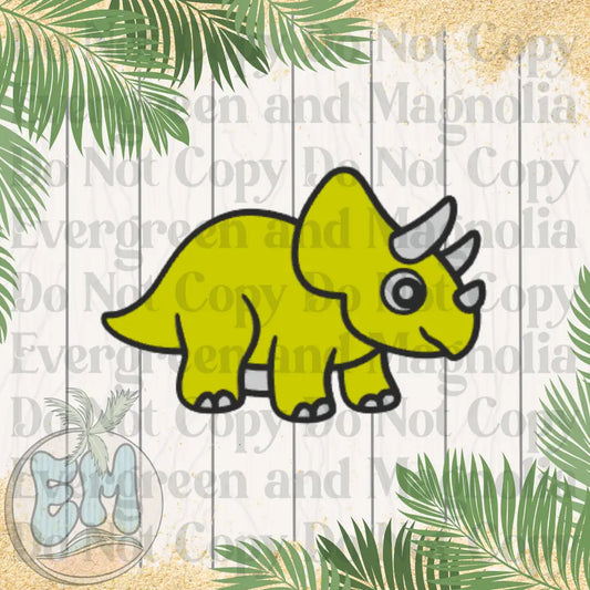 Yellow dinosaur