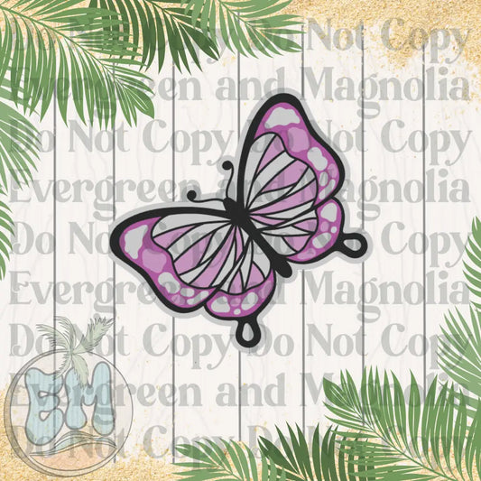 Pink butterfly