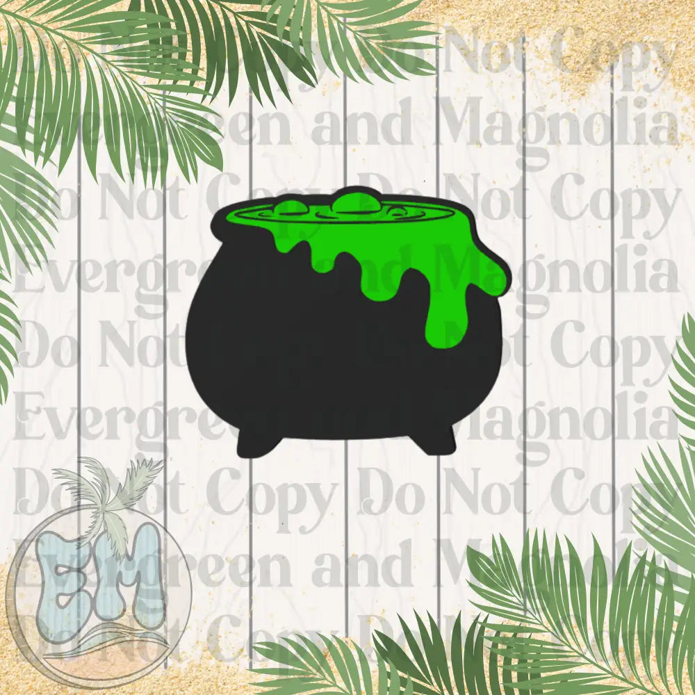 Green slime cauldron
