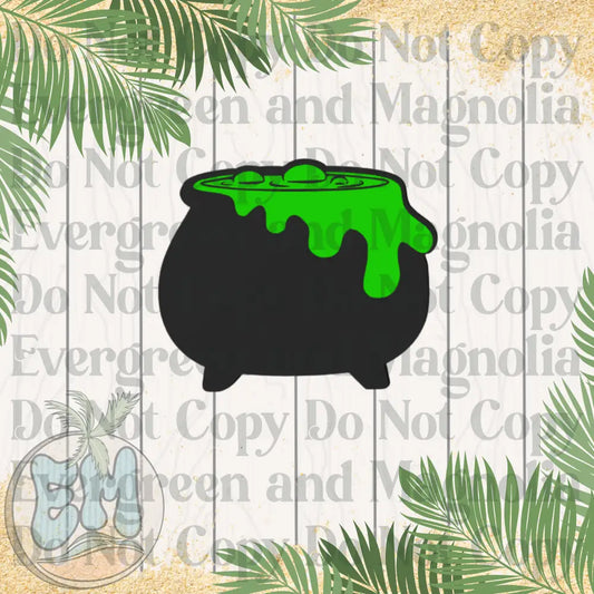 Green slime cauldron