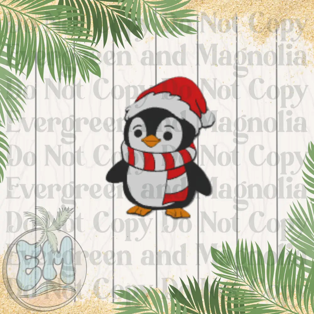 Santa penguin
