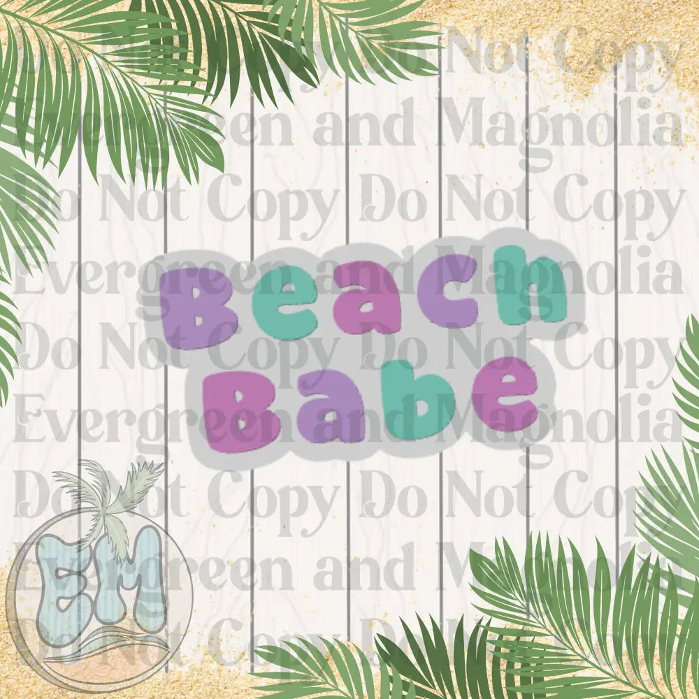 Beach babe