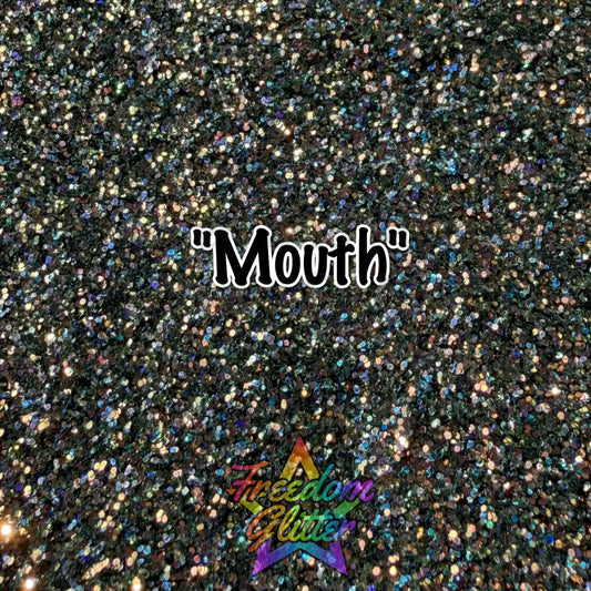 "Mouth" (Colorshift Glitter)