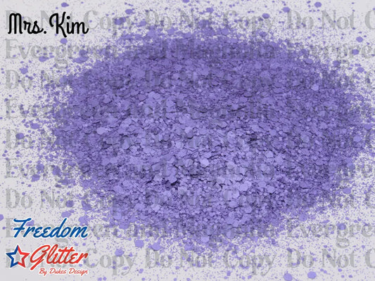 Mrs. Kim (Matte Metallic Glitter)